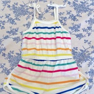3T old navy rainbow romper - so cute!